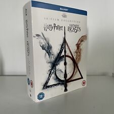 Harry Potter + Animais Fantásticos [Blu-ray] Coleção de 10 Filmes Filmes Hogwarts, usado comprar usado  Enviando para Brazil