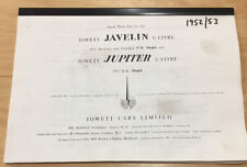 Parts manual jowett for sale  Norman