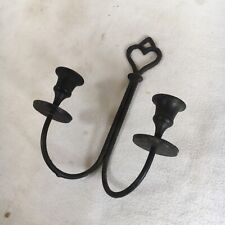 Vintage Wrought Iron Wall Hanging Candle Holders for sale  Shipping to South Africa
