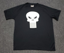 Usado, Camisa Under Armour x Marvel para Hombre Grande Negra de Rendimiento Punisher Skull segunda mano  Embacar hacia Mexico
