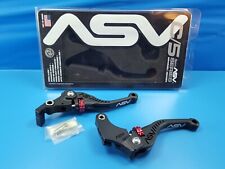APRILIA RSV4 09-24/TUONO V4 17-24/RS660 ASV C5 Clutch & Brake Levers Black Short for sale  Shipping to South Africa