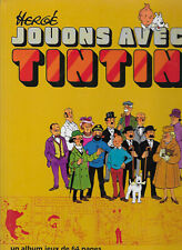 Tintin jouons tintin d'occasion  Theix