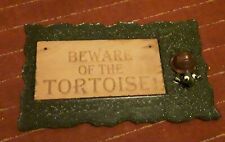 Beware tortoise sign for sale  BURY