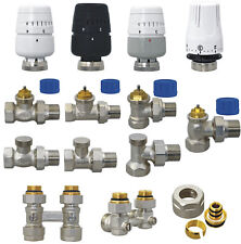 Radiator valves angled for sale  Shipping to Ireland