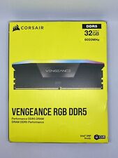 CORSAIR Vengeance RGB 32 GB DDR5 (16 GBx2) 288 pines 6000 MHz listo para Intel XMP, usado segunda mano  Embacar hacia Argentina