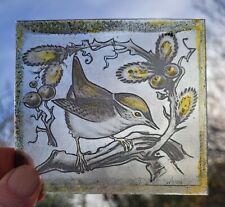 Stained glass wren for sale  BATTLE