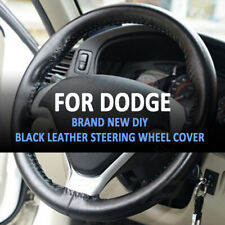 Capa de volante preta couro para Dodge Dakota SLT Laramie STX 2008-2011 comprar usado  Enviando para Brazil