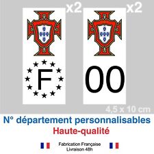plaque immatriculation portugal stickers d'occasion  Jarnac