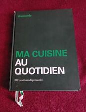 Livre thermomix cuisine d'occasion  Soissons
