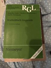 Studienbuch linguistik gebraucht kaufen  Hamburg