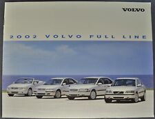 2002 volvo brochure for sale  Olympia