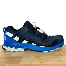 Salomon XA Pro 3D Para hombres 11.5 (EUR 46) Negro Azul Trail Running Zapatos 409877, usado segunda mano  Embacar hacia Argentina