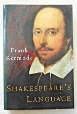 Frank kermode shakespeare for sale  COULSDON
