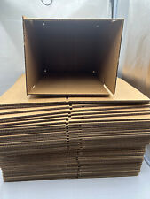 QTY 50-10x10x10 cajas de papel de cartón embalaje de correo envío cartón corrugado, usado segunda mano  Embacar hacia Mexico