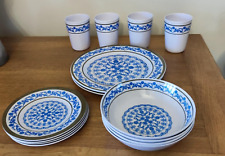 Piece melamine ware for sale  Shipping to Ireland