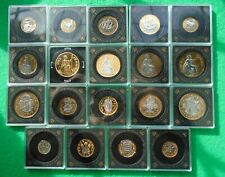 Colección de monedas Great Britain Heritage chapadas en oro y rodio, elige tu moneda segunda mano  Embacar hacia Argentina