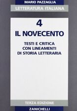 Letteratura italiana novecento usato  Sesto San Giovanni