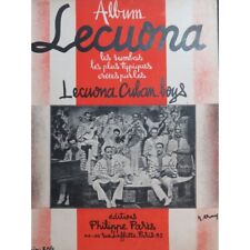 Album lecuona rumbas d'occasion  Blois