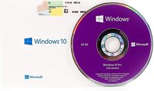 Microsoft Windows 10 Pro 64Bit Deutsch OEM Vollversion Original Lizenz + DVD, usado comprar usado  Enviando para Brazil