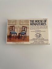 Cadeira traseira de lira The House Of Miniatures nº. Kit 40044 vintage raro conjunto de 2 cadeiras comprar usado  Enviando para Brazil