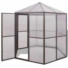 Greenhouse aluminium 240x211x2 for sale  SOUTHALL