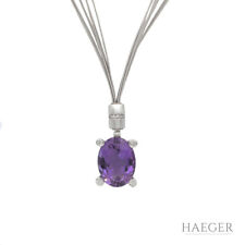 Diamant amethyst collier gebraucht kaufen  Düsseldorf