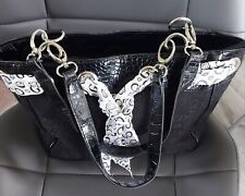 Ladies black handbags for sale  NELSON