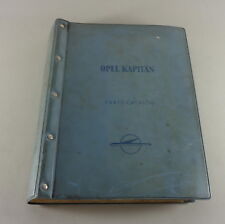 Spare Parts Catalogue Opel Captain P 2.5 / P 2.6 built 1959 - 1963, used for sale  Shipping to South Africa