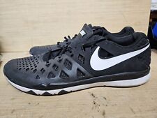🔥 Tênis de corrida Nike Train Speed 4 masculino tamanho 18 preto branco 843937 010 comprar usado  Enviando para Brazil