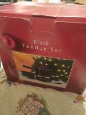 Black fondue set. d'occasion  Expédié en Belgium
