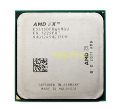 Zócalo de cuatro núcleos AMD FX-4100 FX-4170 FX-4300 FX-4350 AM3+ procesador de CPU segunda mano  Embacar hacia Argentina