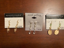 Three pairs pierced for sale  Newport News
