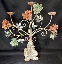 Vintage candelabra floral for sale  Mcalester