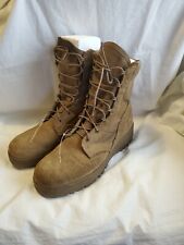 Mens Vibram Military Combat Boots Tan Size 9R for sale  Shipping to South Africa