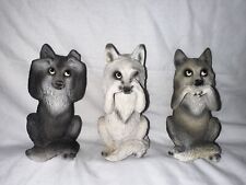 Three wise wolves for sale  SPALDING