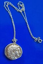 Silver coin chain for sale  Ireland
