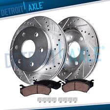 Front drilled rotors for sale  Detroit