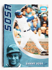 Cartão de beisebol Sammy Sosa #5/6 Nestlé 2001 (Chicago Cubs) LN comprar usado  Enviando para Brazil