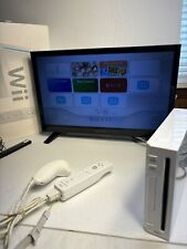 Wii Console Wii Sports Nintendo System In Box Bundle White Tested Works Great, used for sale  Shipping to South Africa