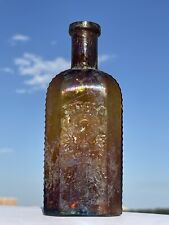 "Antigua botella de farmacia veneno años 1870-90 de la era de los zares "FARMACIE" , usado segunda mano  Embacar hacia Argentina
