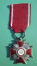 Używany, Poland Srebrny Krzyż Zasługi PRL   Silver Cross of Merit of the Polish People's  na sprzedaż  PL