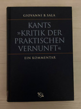 Kants "Kritik der praktischen Vernunft" - Giovanni B. Sala - 2004,... na sprzedaż  Wysyłka do Poland