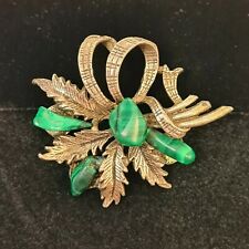 Scottish brooch malachite for sale  PLYMOUTH