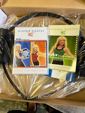 WINSOR PILATES RING CIRCLE PLUS ESCULPIR & SLIM YOUR BODY EXERCISE com CONJUNTO DE VHS comprar usado  Enviando para Brazil