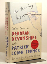 Usado, * Double Signed * In Tearing Haste Devonshire and Leigh Fermor Letters in D/J comprar usado  Enviando para Brazil