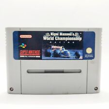 Usado, Jogo Nigel Mansell's World Championship Racing SNES Super Nintendo AUS PAL comprar usado  Enviando para Brazil