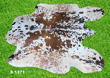 Usado, Novos tapetes de couro de vaca tapetes de pele de vaca para área (43" x 48") comprar usado  Enviando para Brazil