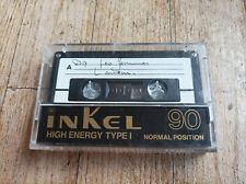 1x INKEL HIGH ENERGY 90 BLANK AUDIO CASSETTE BLANK TAPE TYPE I NORMAL USED for sale  Shipping to South Africa