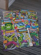 Hulk comic bundle for sale  PRESTON