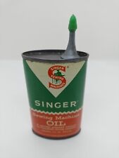 Singer contenitore olio usato  Venetico